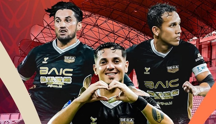 Indomilk Arena, Tangerang jadi saksi penampilan perdana Dewa United di AFC Challenge League 2025/2026 menghadapi Phnom Penh, Minggu (26/10/2025). (Sumber: Instagram @seputarrajanyasepakbola)