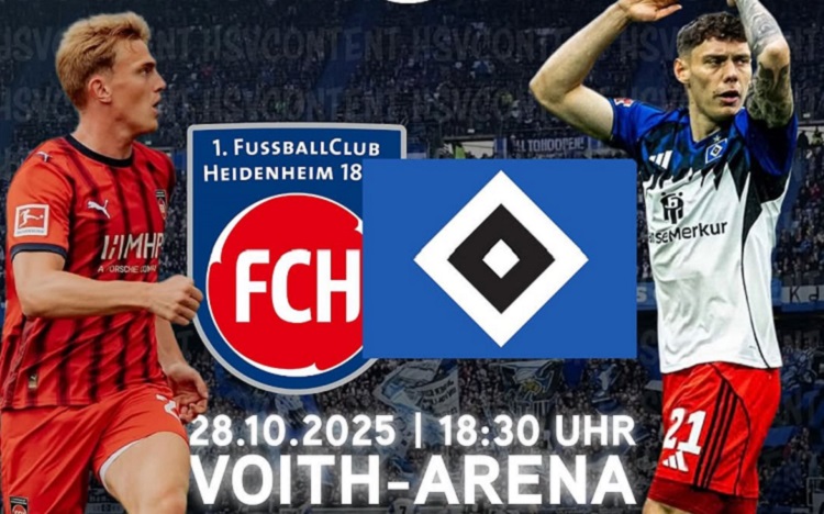 Voith-Arena akan jadi saksi duel panas Heidenheim vs Hamburger SV pada babak kedua DFB Pokal 2025, Rabu (29/10/2025). (Sumber: Instaram @hsvcontent)