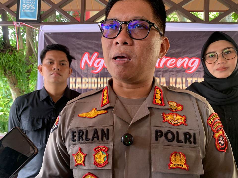 Kabid Humas Polda Kalteng, Kombes Pol Erlan Munaji