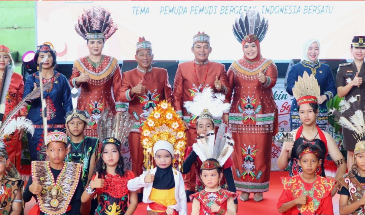 Pelaksanaan upacara Sumpah Pemuda tahun 2029 di Gedung TMTL.HUMAS