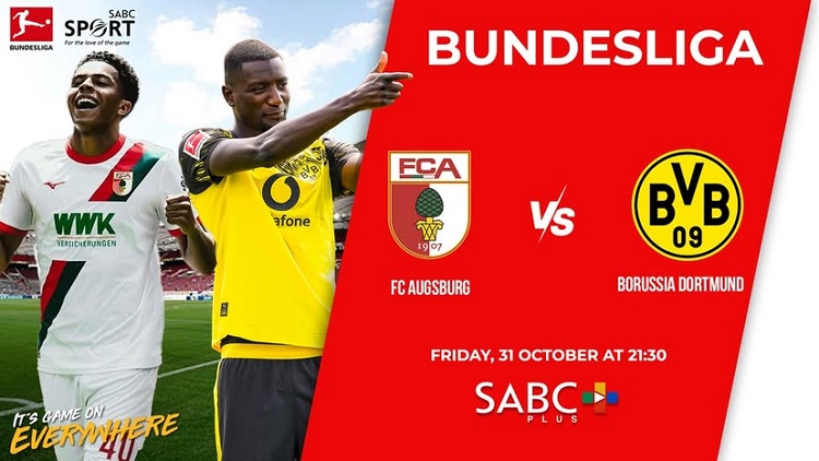 FC Augsburg akan menjamu Borussia Dortmund di WWK Arena pada pekan ke-9 Bundeliga 2025/2026, Sabtu (01/11/2025). (Sumber: Instagram @sabcsport)