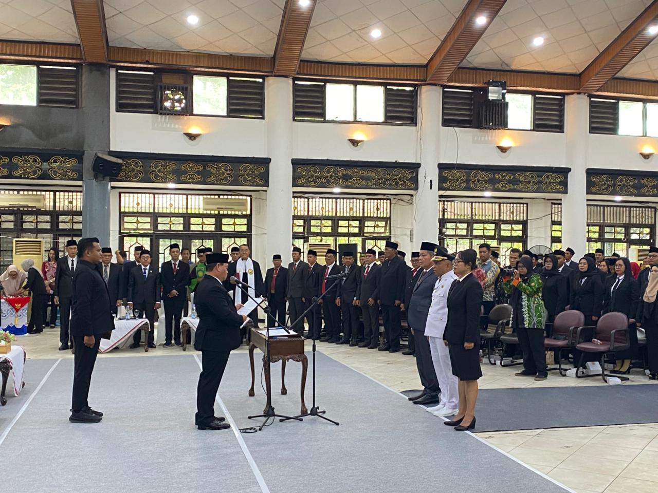 Umar Kaderi dilantik sebagai Pj Sekda Kotim.MIFTAH/KALTENG POS