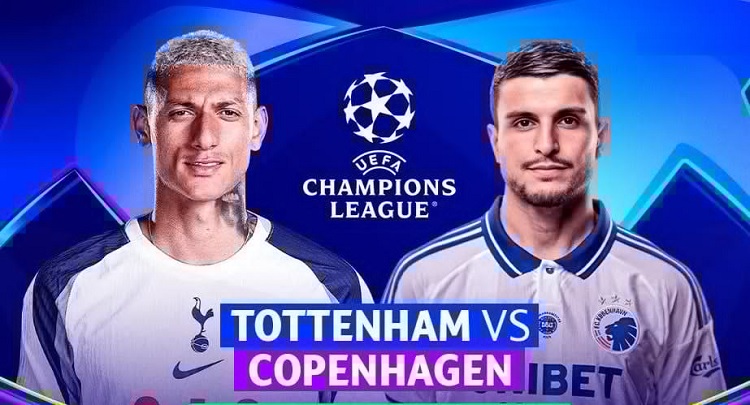Tottenham akan menjamu Copenhagen di Tottenham Hotspur Stadium dalam lanjutan Champions League 2025/2026, Rabu (5/11/2025) dini hari WIB. (Sumber: vietnam.vn)