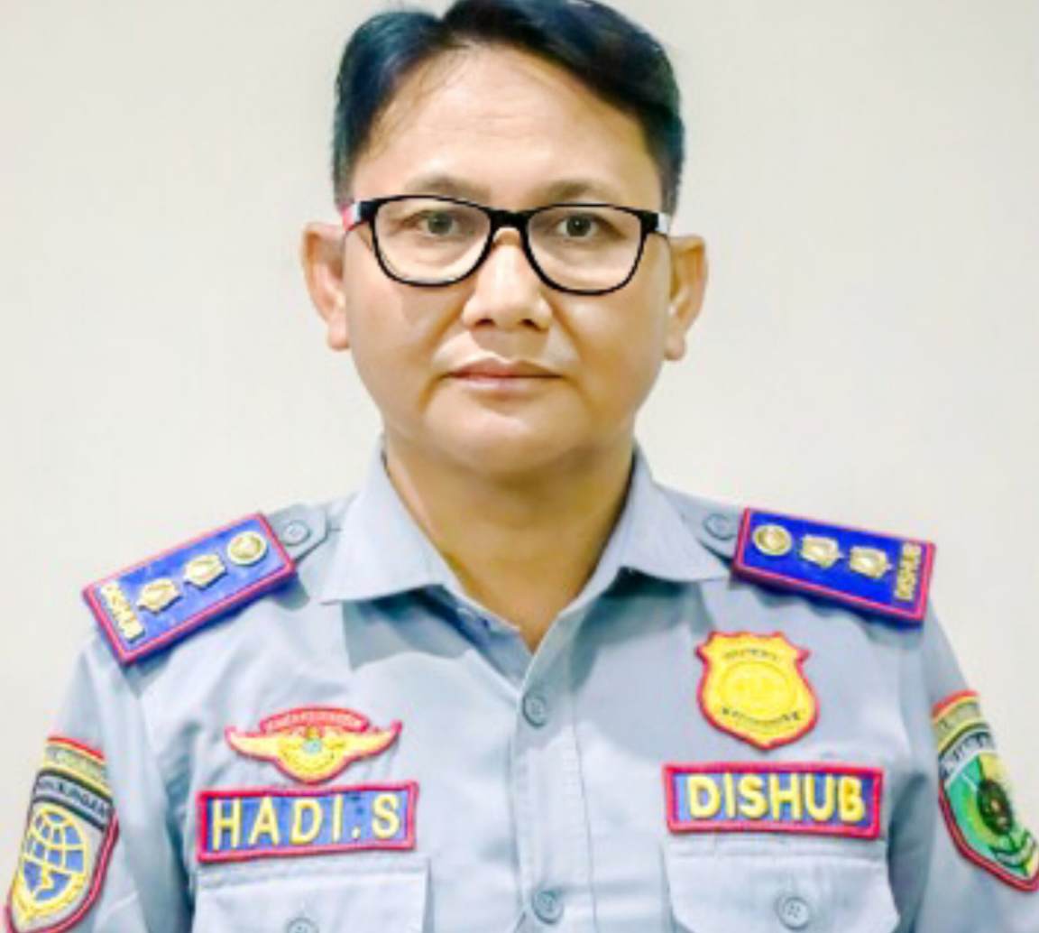 Hadi Suwandoyo, Plt Kadishub Palangka Raya.