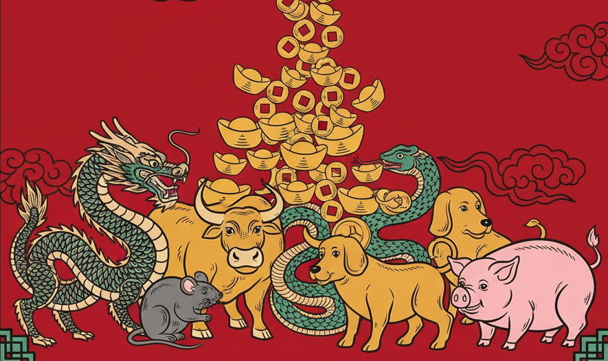 Ilustrasi Shio Ini Jadi Magnet Rezeki di Bulan November, Pembawa Hoki untuk Sekeluarga.