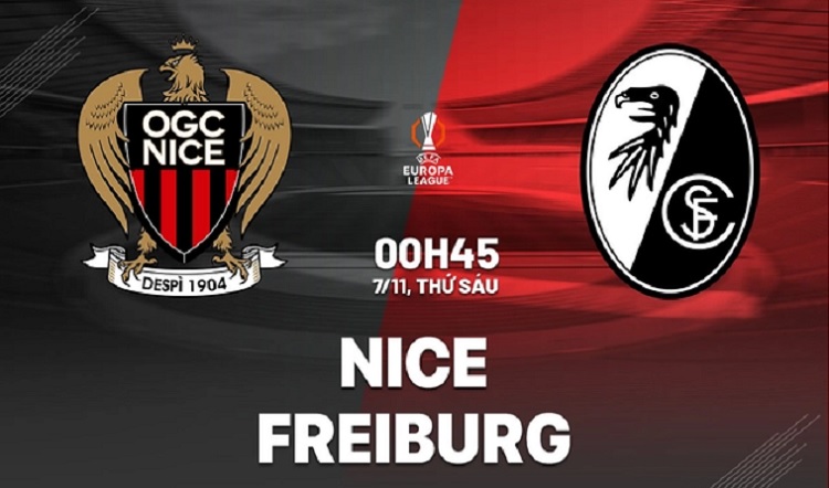 Nice akan menjamu Freiburg di Stadion Allianz Riviera dalam laga lanjutan Europa League 2025/2026, Jumat (7/11/2025) dini hari WIB. (Sumber: bongda24h.vn)