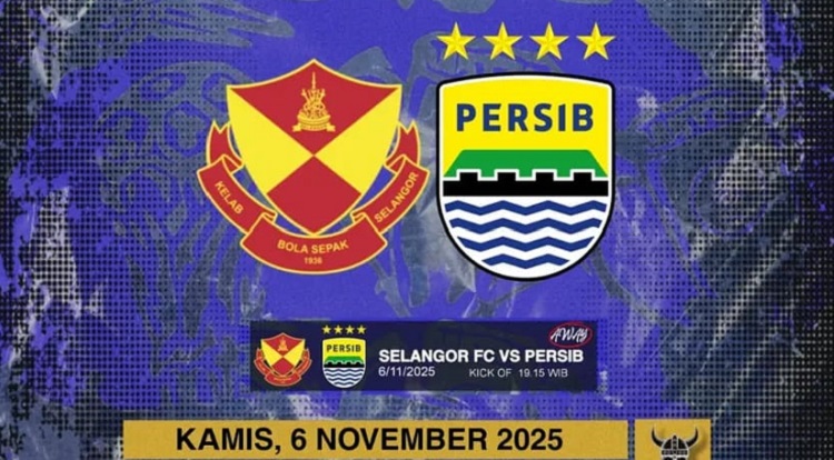 Persib Bandung akan bertandang ke markas Selangor FC di MBPJ Stadium dalam lanjutan Grup G AFC Champions League Two 2025/2026, Kamis (6/11/2025). (Sumber: Instagram @viking_demak)