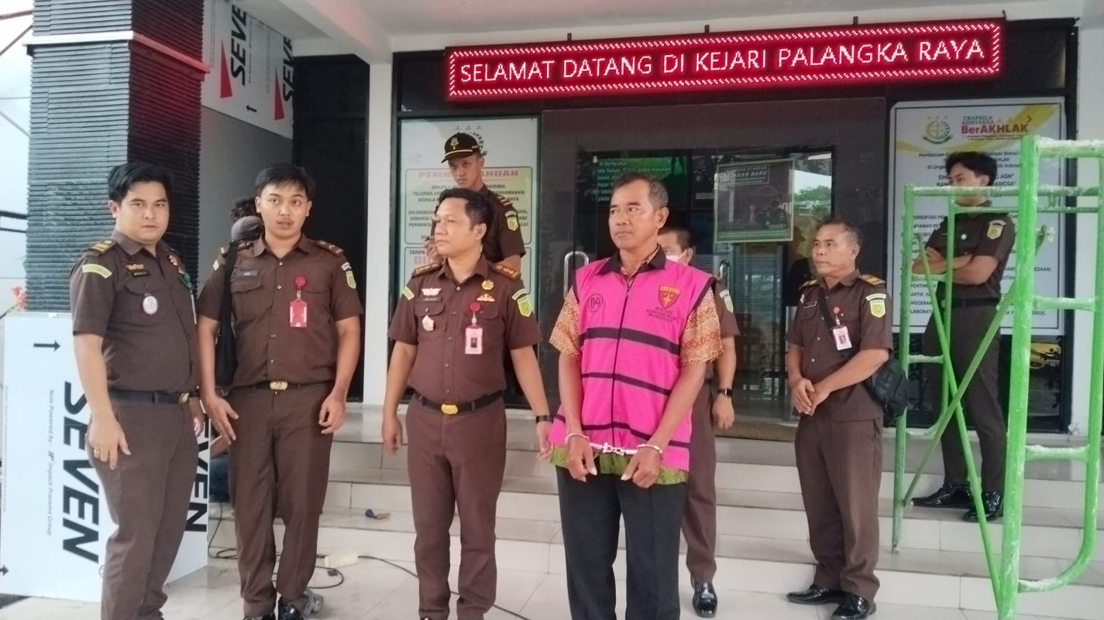 Kejaksaan Negeri Palangka Raya rilis kasus.AGUS JAYA/KALTENG POS