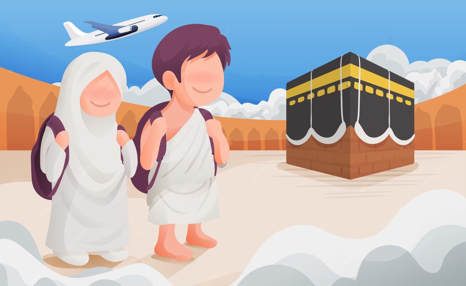 Ilustrasi ibadah haji