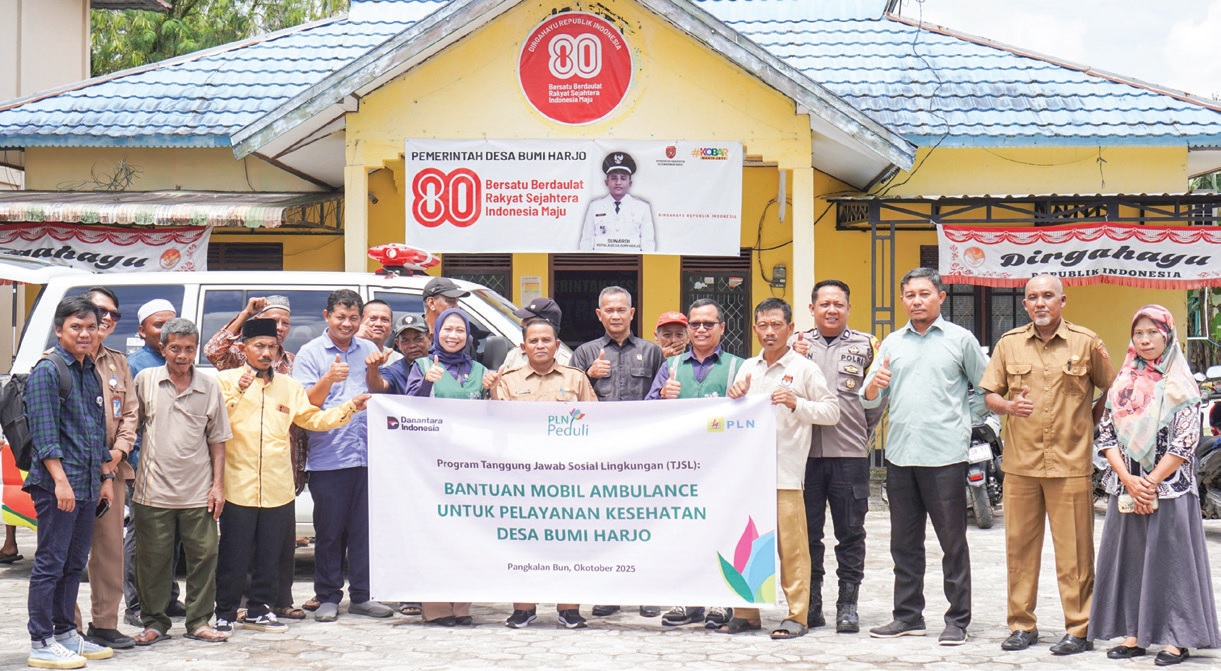 BUKTI NYATA : PLN melalui program TJSL berkomitmen mendukung peningkatan kualitas hidup masyarakat melalui berbagai kegiatan sosial.