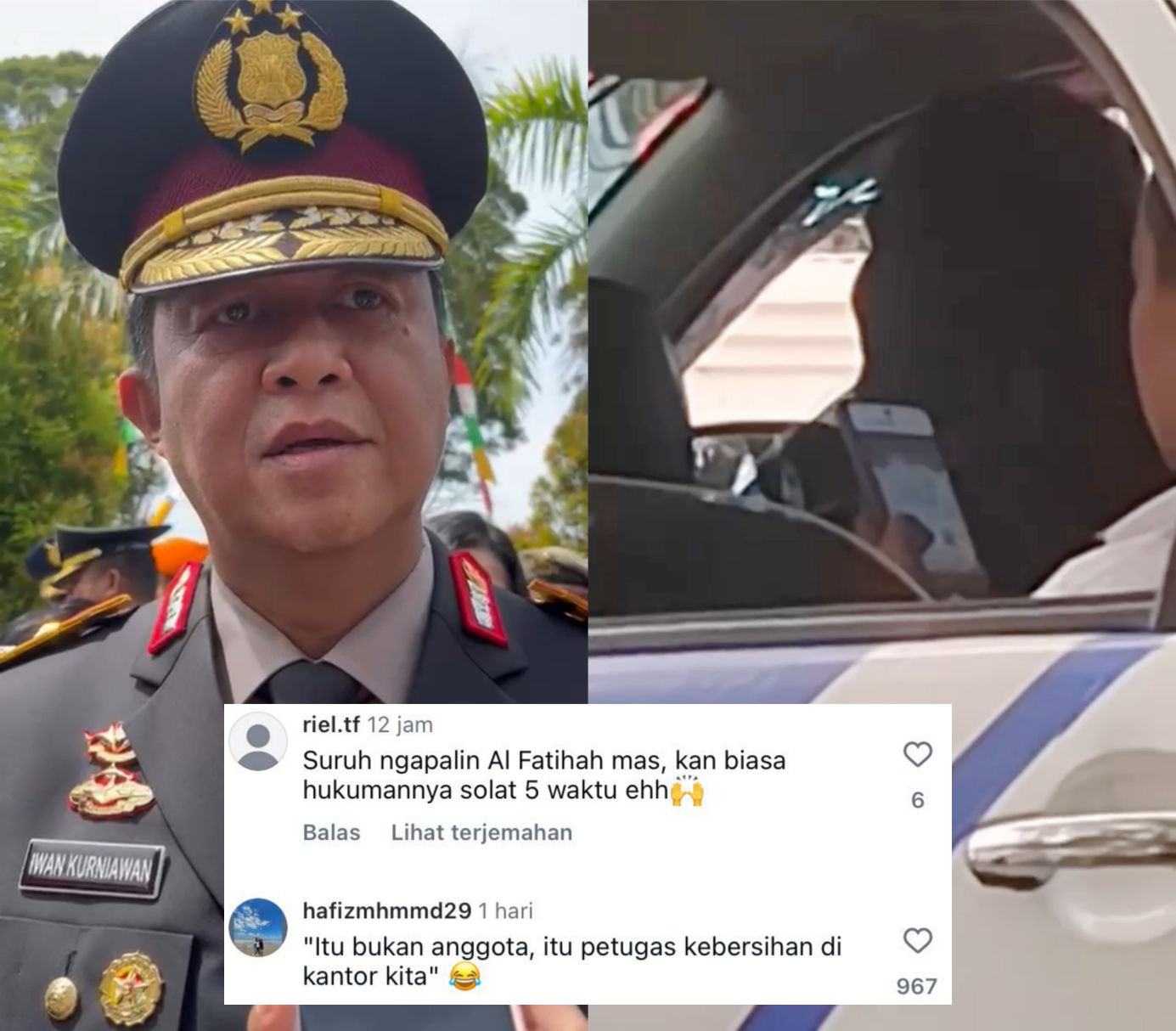 Kapolda Kalteng, Irjen Pol. Iwan Kurniawan