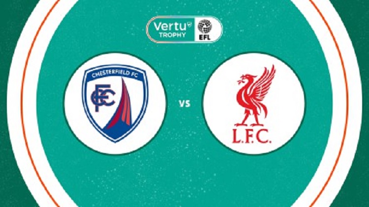 Liverpool U21 akan bertandang ke markas Chesterfield pada matchday 3 penyisihan Grup H EFL Trophy 2025/2026, Rabu (12/11/2025) dini hari WIB. (Sumber: thesportsdb.com)