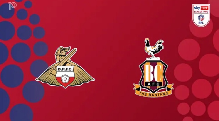 Doncaster Rovers akan menjamu Bradford City di Stadion Eco-Power pada matchday 3 penyisihan Grup C EFL Trophy 2025/2026, Rabu (12/11/2025) dini hari WIB. (Sumber: sports.yahoo.com)