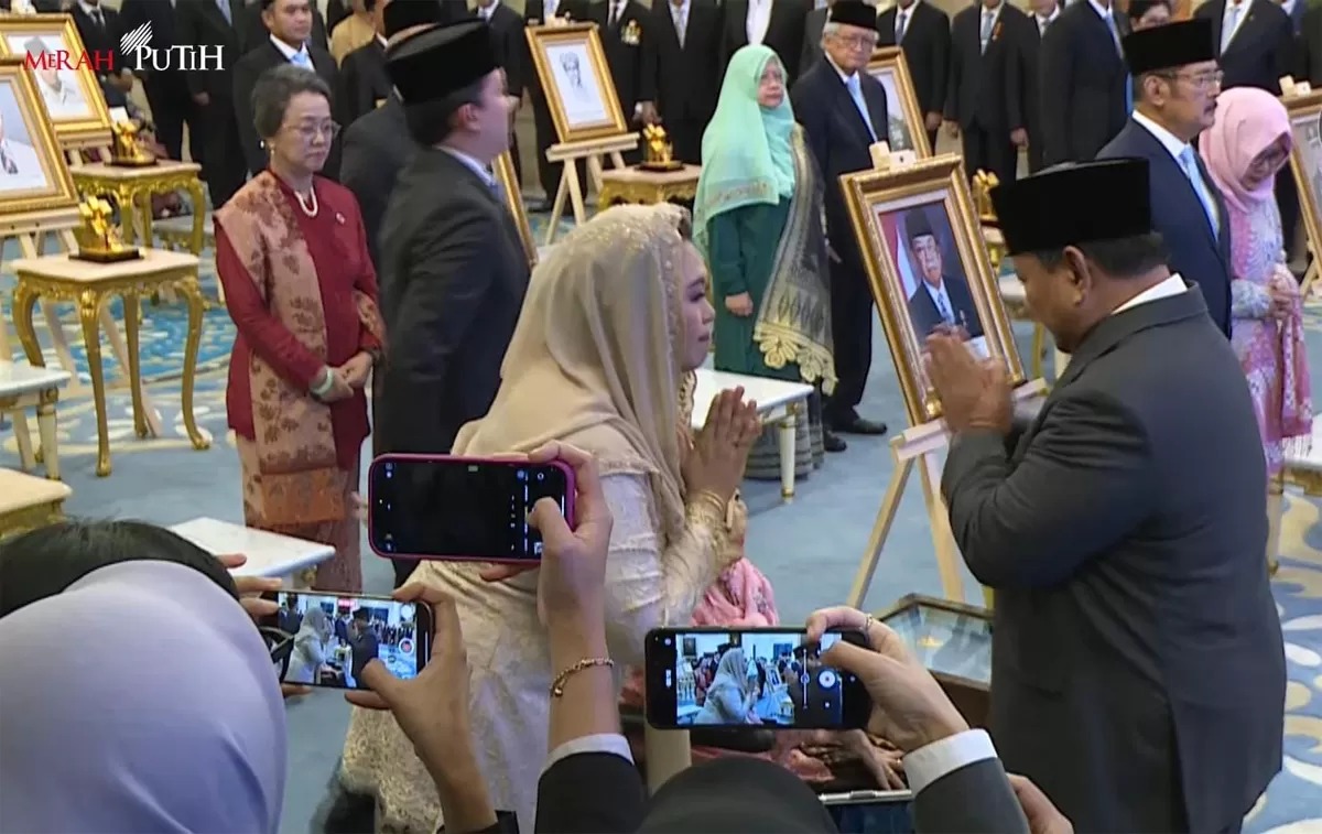 Presiden RI Prabowo Subianto mengumumkan 10 tokoh penerima gelar Pahlawan Nasional baru 2025. (Dok. Setpres).