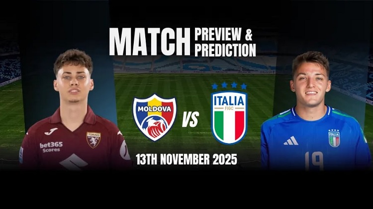 Timnas Moldova akan menjamu Italia di Zimbru Stadium, Chisinau, dalam laga lanjutan Kualifikasi Piala Dunia 2026 zona Eropa, Jumat (14/11/2025) dini hari WIB. (Sumber: sportsdunia.com)