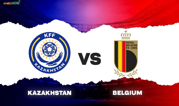 Kazakhstan akan menjamu Belgia di Astana Arena dalam lanjutan Kualifikasi Piala Dunia 2026 Zona Eropa, Sabtu (15/11/2025). (Sumber: khelnow.com)