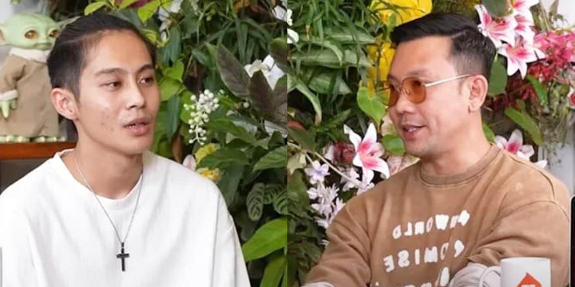 Dj Panda saat podcast bersama Denny Sumargo.