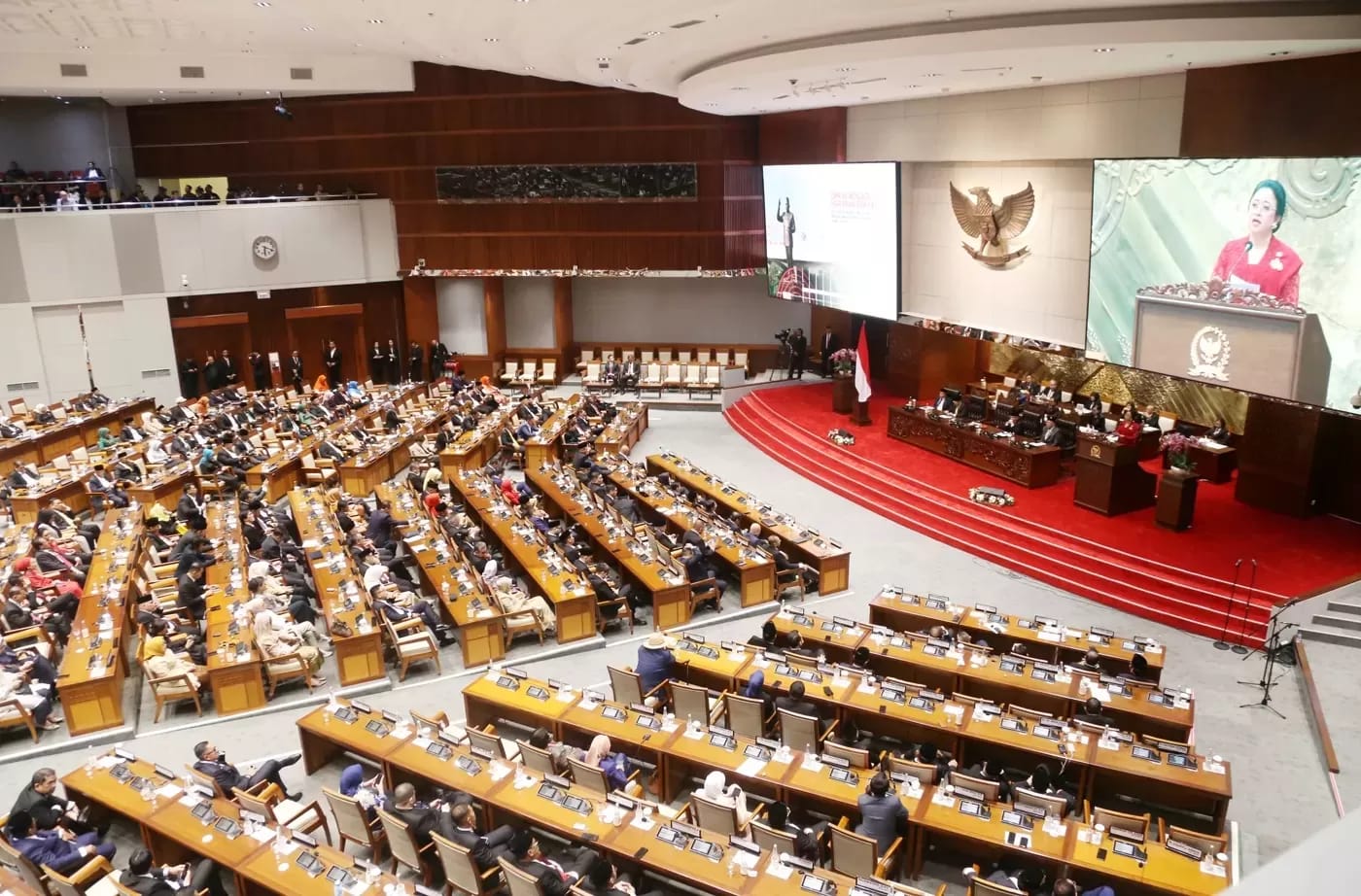 Ilustrasi sidang DPR.