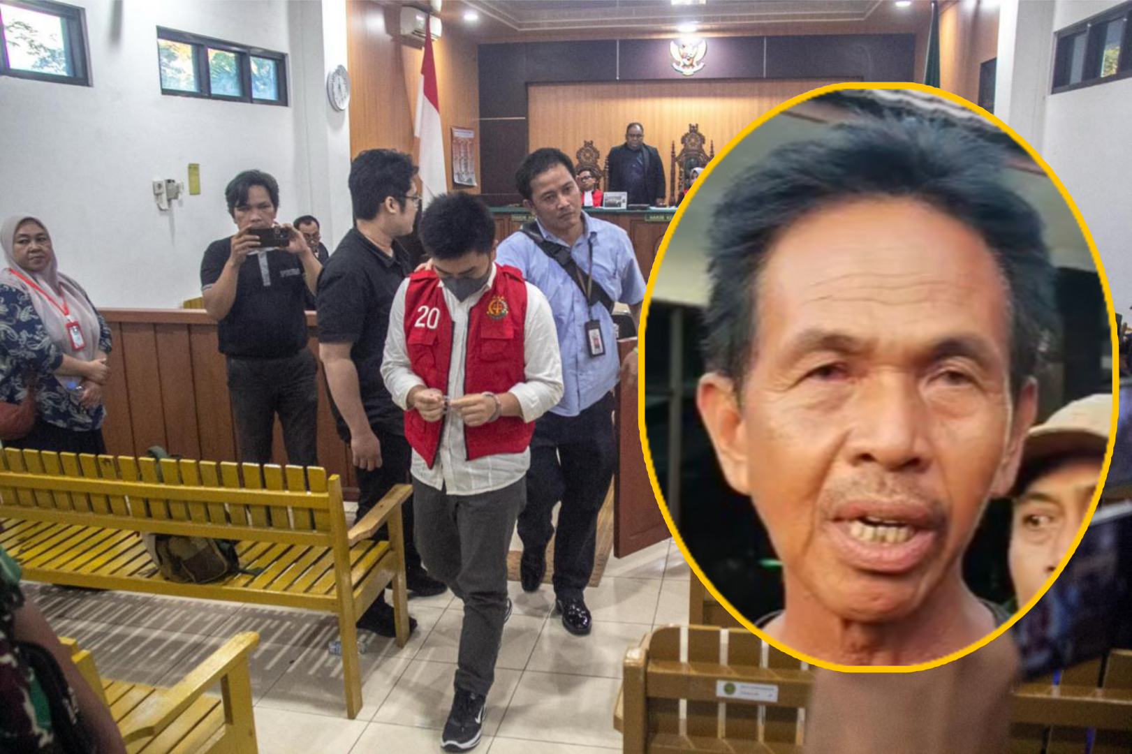 Safrudin, ayah Nurmaliza tak terima Alvaro Jordan Zwageri dituntut seumur hidup.ARIEF PRATHAMA/KALTENG POS