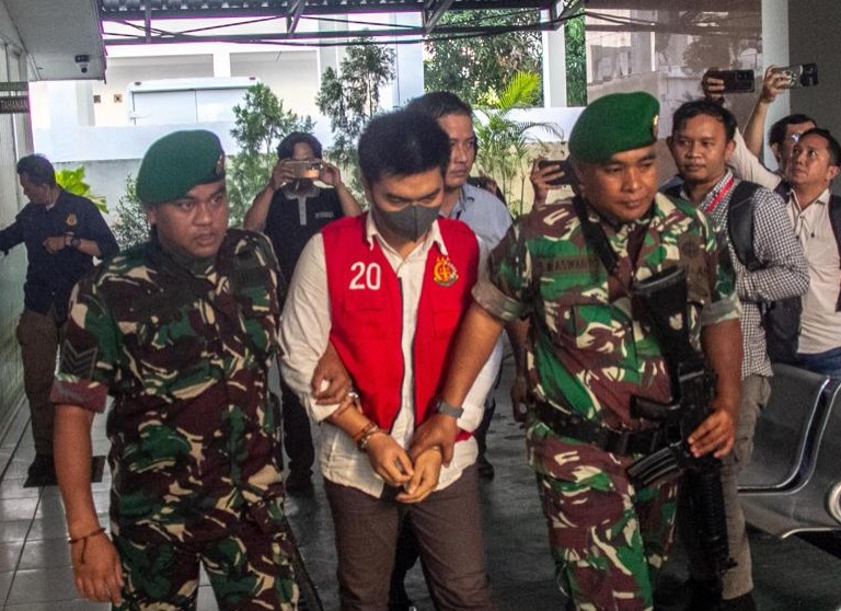 Alvaro Jordan Zwageri dituntut seumur hidup.ARIEF PRATHAMA/KALTENG POS