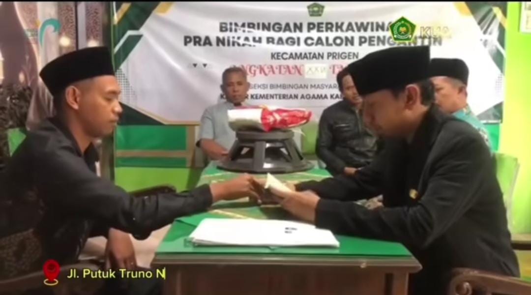 Pernikahan dengan mahar sound horeg viral di kecamatan prigen kabupaten pasuruan. (Dok. KUA Prigen Pasuruan)