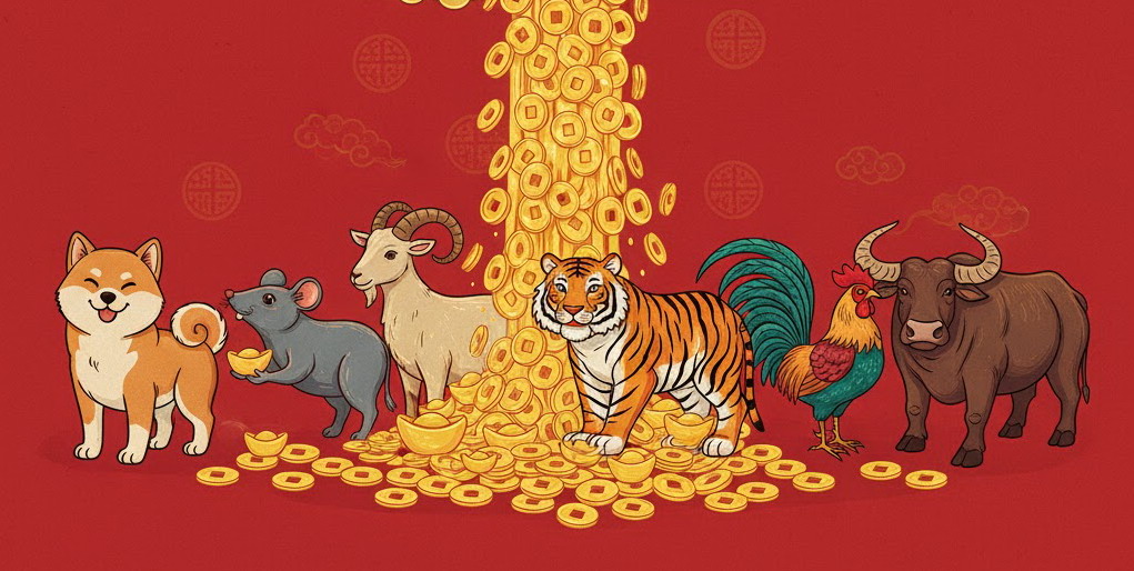 Ilustrasi Shio yang Diramal Dapat Uang Melimpah di Akhir Bulan, Rezeki Datang Tanpa Diduga!