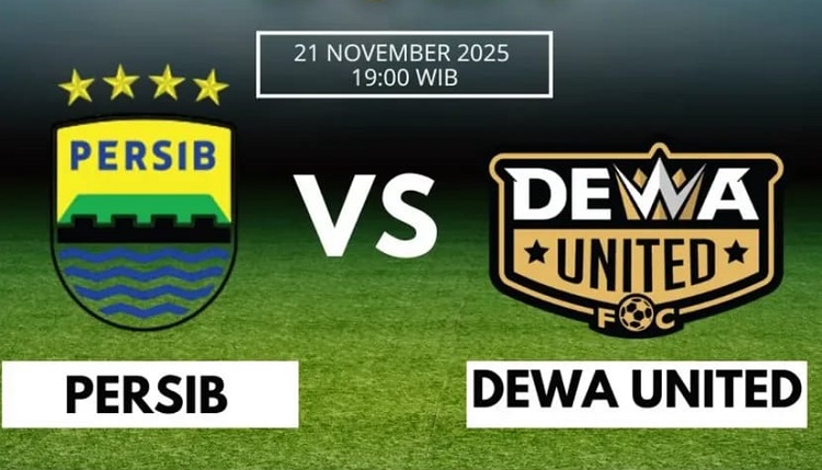 Persib Bandung bersiap menjamu Dewa United di GBLA dalam laga lanjutan BRI Super League 2025/2026, Jumat (21/11/2025). (Sumber: Instagram @naratascoffee)