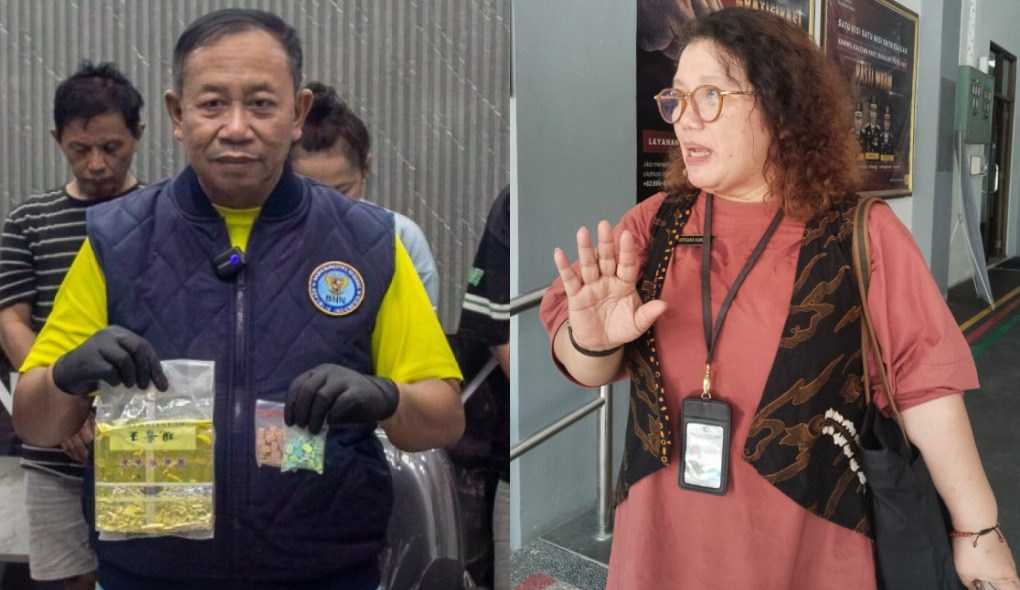 Kombes Pol Ruslan Abdul Rasyid  dan Kristiana Meinalita Samosir