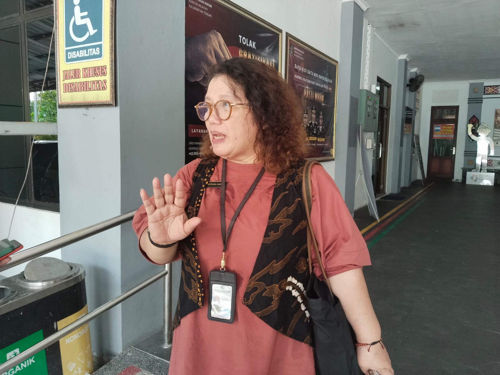 Kepala Kanwil Kemenham Kalteng, Kristiana Meinalita Samosir
