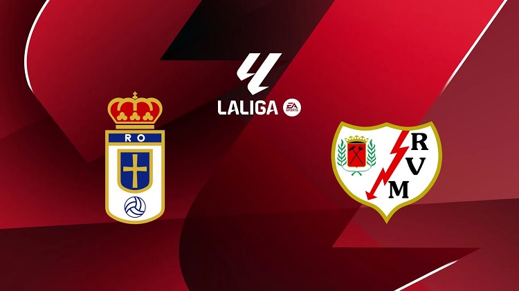 Real Oviedo bersiap menjamu Rayo Vallecano di Stadion Carlos Tartiere dalam laga lanjutan La Liga 2025/2026, Minggu (23/11/2025). (Sumber: canalplus.com)