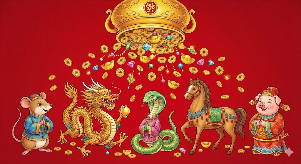 Ilustrasi Shio yang Paling Mudah Mendapat Rezeki dari Segala Arah: Disebut Siap Berjaya Tanpa Tanding