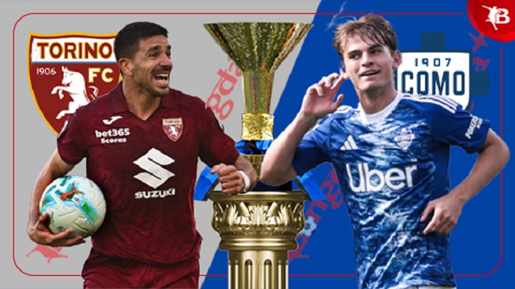 Torino Bersiap menjamu Como di Stadion Olimpico Grande Torino dalam laga lanjutan Serie A Italia 2025/2026, Selasa (25/11/2025). (Sumber: bongdaplus.vn)