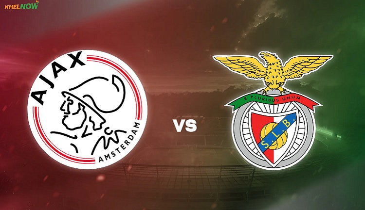 Ajax Amsterdam bersiap menjamu Benfica di Johan Cruijff ArenA pada matchday 5 UCl 2025/2026, Rabu (26/11/2025). (Sumber: khelnow.com)