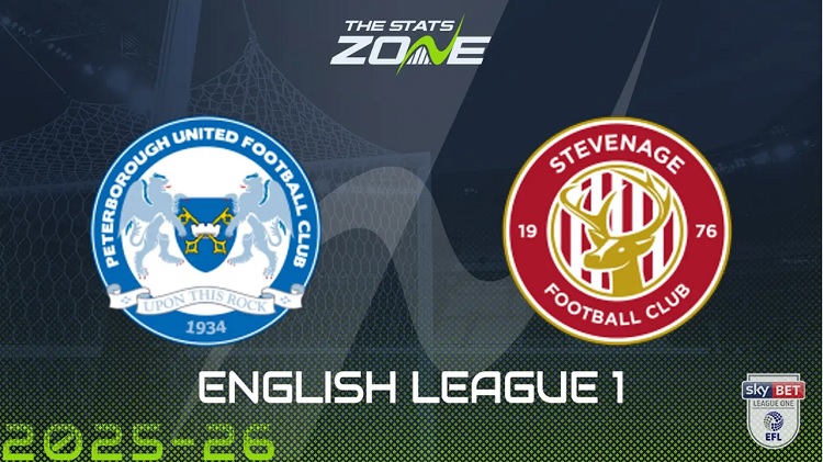 Peterborough bersiap menjamu Stevenage di Stadion Weston Homes dalam laga lanjutan League One 2025/2026, Rabu (26/11/2025) dini hari WIB. (Sumber: thestatszone.com)