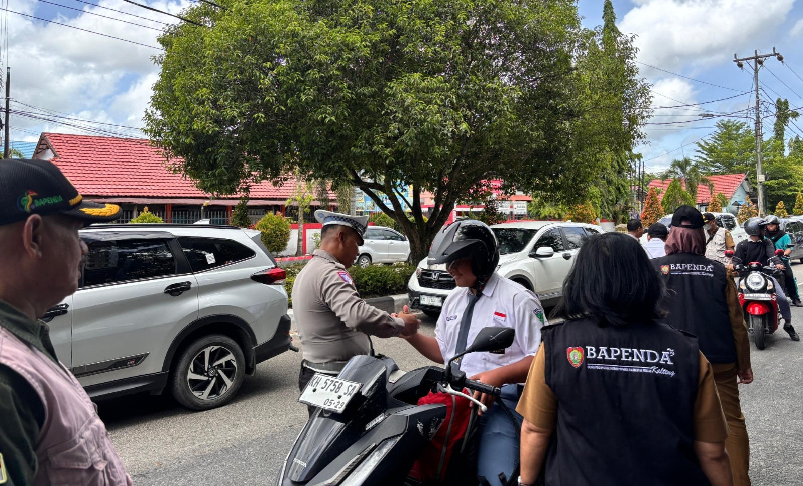 Bapenda, Dishub, Polda Kalteng Razia Pajak Kendaran demi Meningkatkan Pendapatan