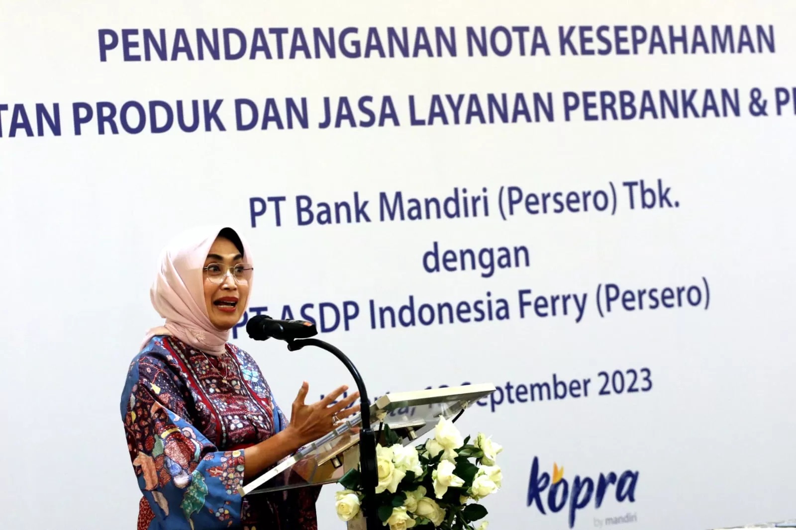 Eks Direktur Utama PT ASDP Indonesia Ferry (Persero) Ira Puspadewi