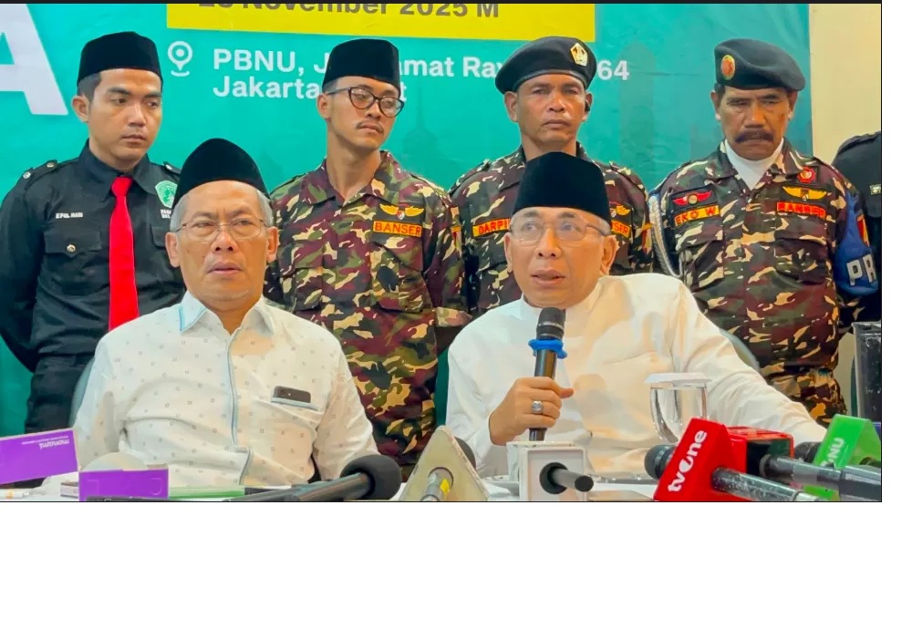 Ketum PBNU KH Yahya Cholil Staquf menggelar silaturahmi bersama para alim ulama di tengah memanasnya isu pemakzulan yang mencuat usai Rapat Harian Syuriyah beberapa hari lalu.