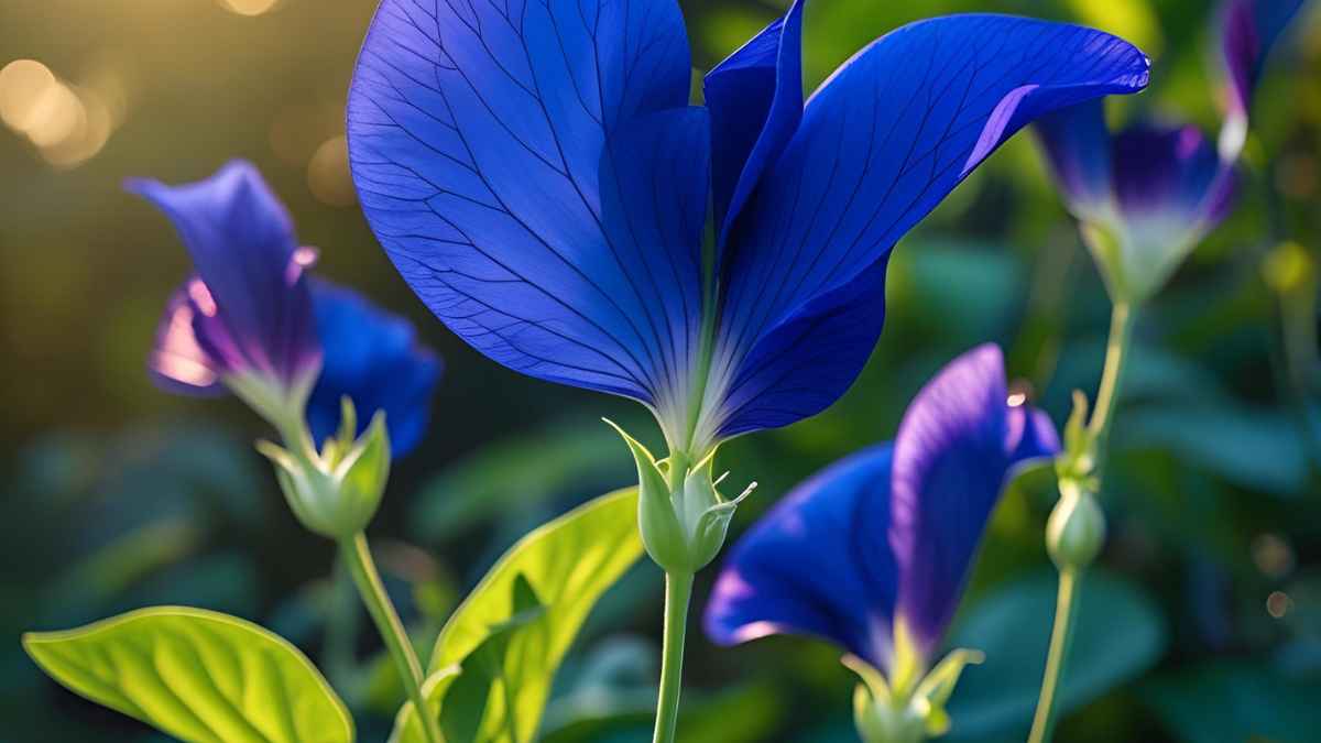 ILUSTRASI : Cara sederhana mengembangbiakkan tanaman bunga telang. IST