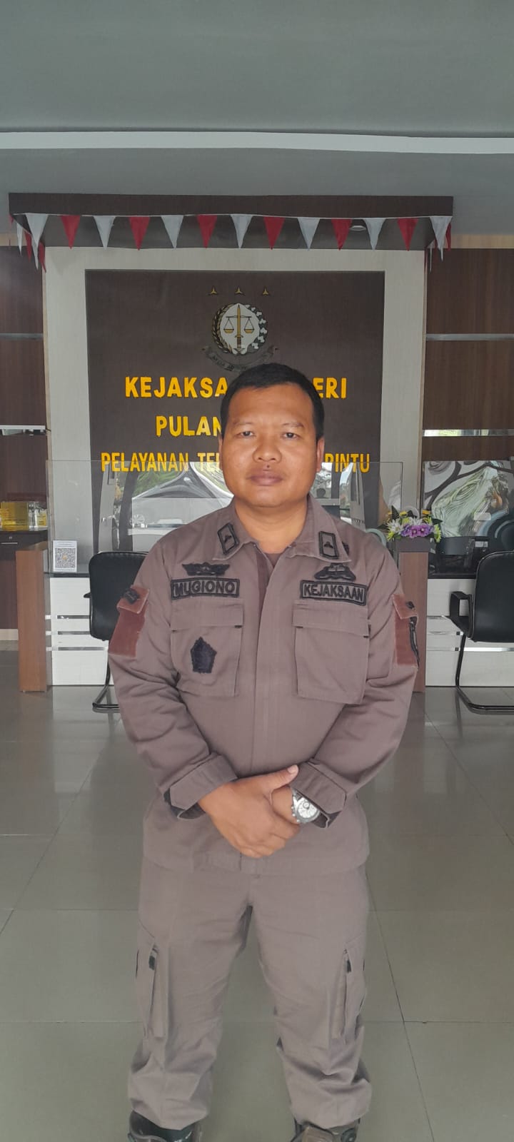 Kasi Intelijen Kejari Pulang Pisau, Mugiono Kurniawan