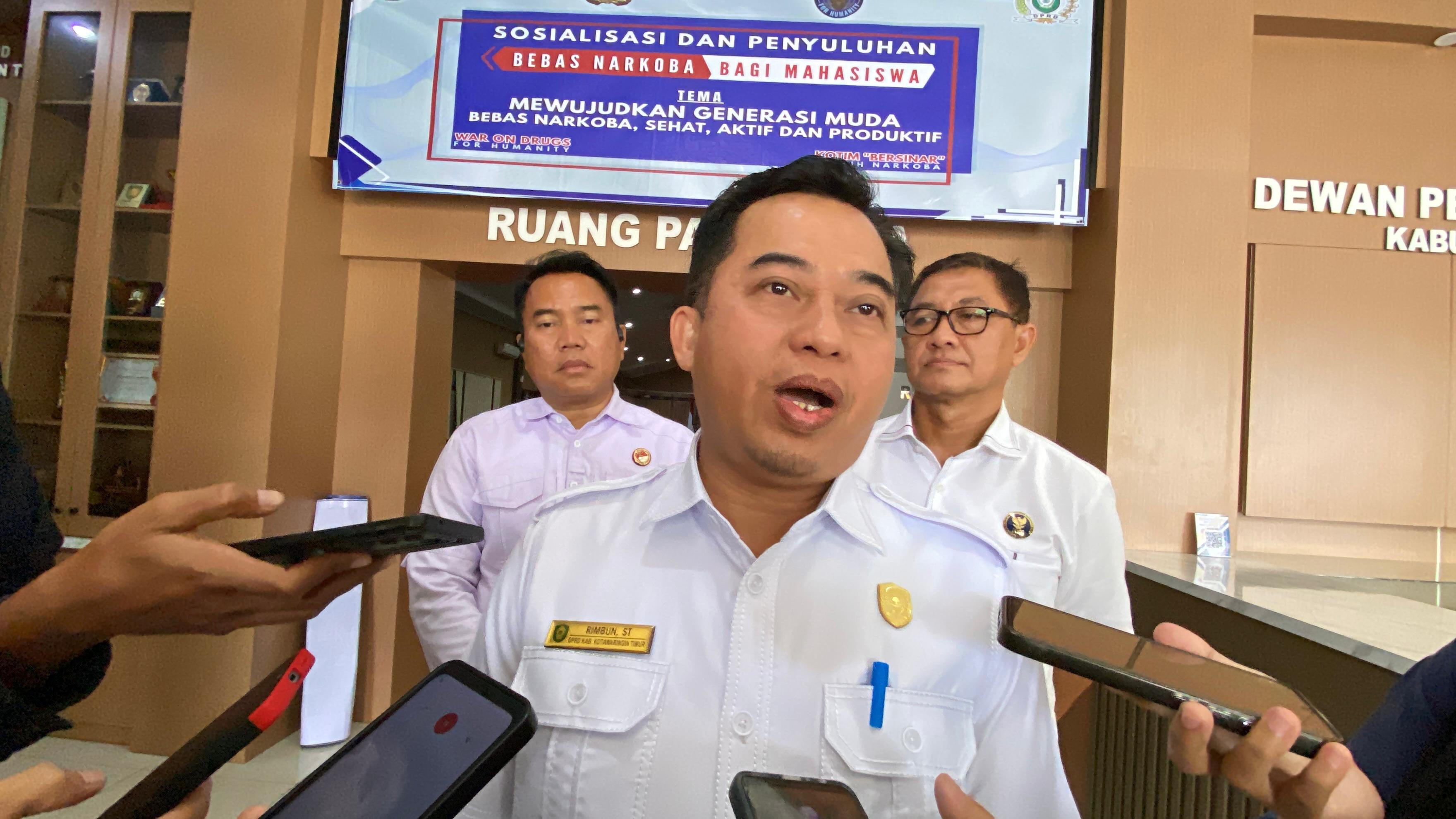 Ketua DPRD Kotim, Rimbun