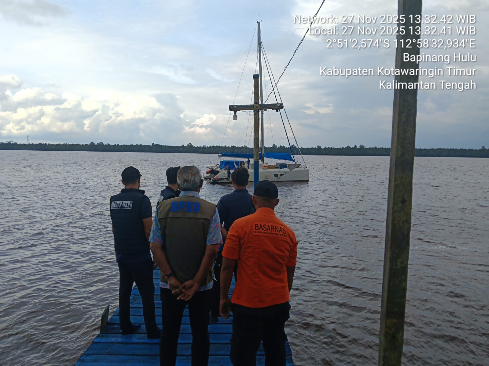 Yatch milik WNA bocor.