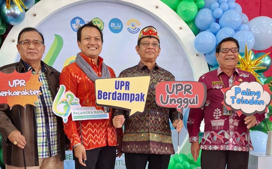 Perayaan puncak Dies Natalis Ke 62 UPR. HENY/KALTENG POS
