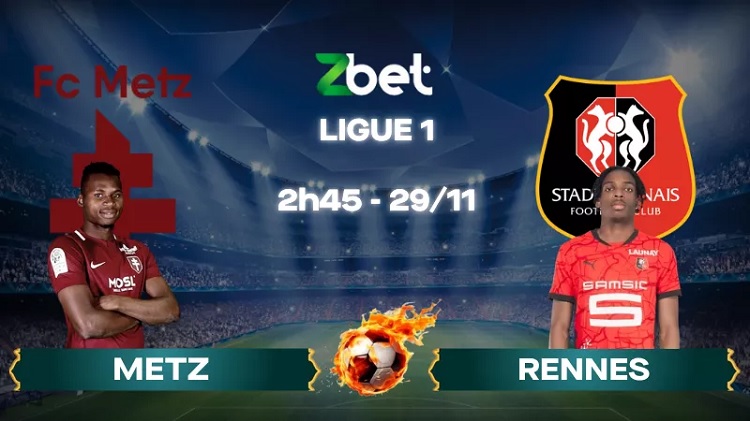 Stade Saint-Symphorien akan jadi saksi duel panas Metz vs Rennes dalam laga lanjutan Ligue 1 2025/2026, Sabtu (29/11/2025) dini hari WIB. (Sumber: zbet.vin)