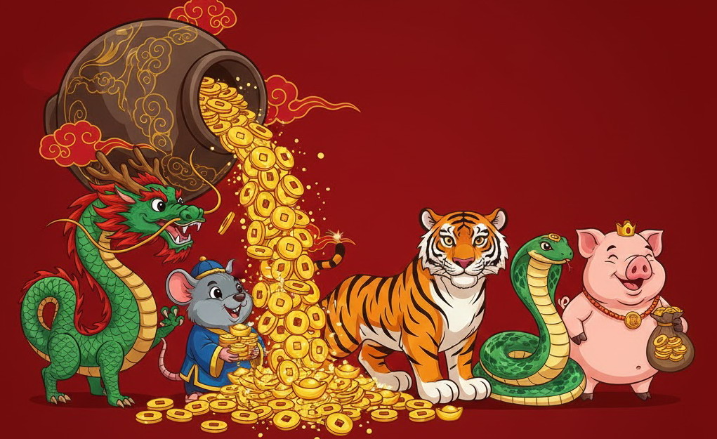Ilustrasi Shio Diprediksi Mendadak Kaya: Siap Beli Rumah Baru dan Mobil Mewah Tanpa Diduga!