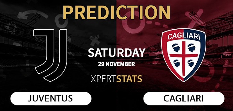 Juventus bersiap menjamu Cagliari di Allianz Stadium dalam laga lanjutan Serie A 2025/2026, Minggu (30/11/2025) dini hari WIB. (Sumber: predictions.xpertstats.com)
