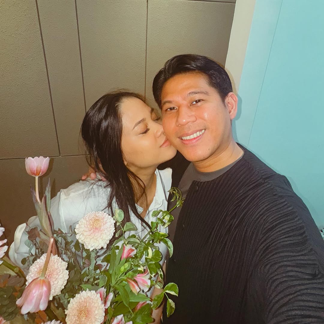 Momen bahagia Nino RAN dan istri. IG : @ninokayam