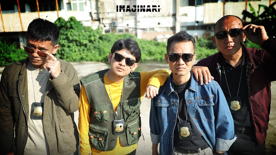 Para pemain film Agak Laen : Menyala Pantiku. IG : @pilem.agak.laen
