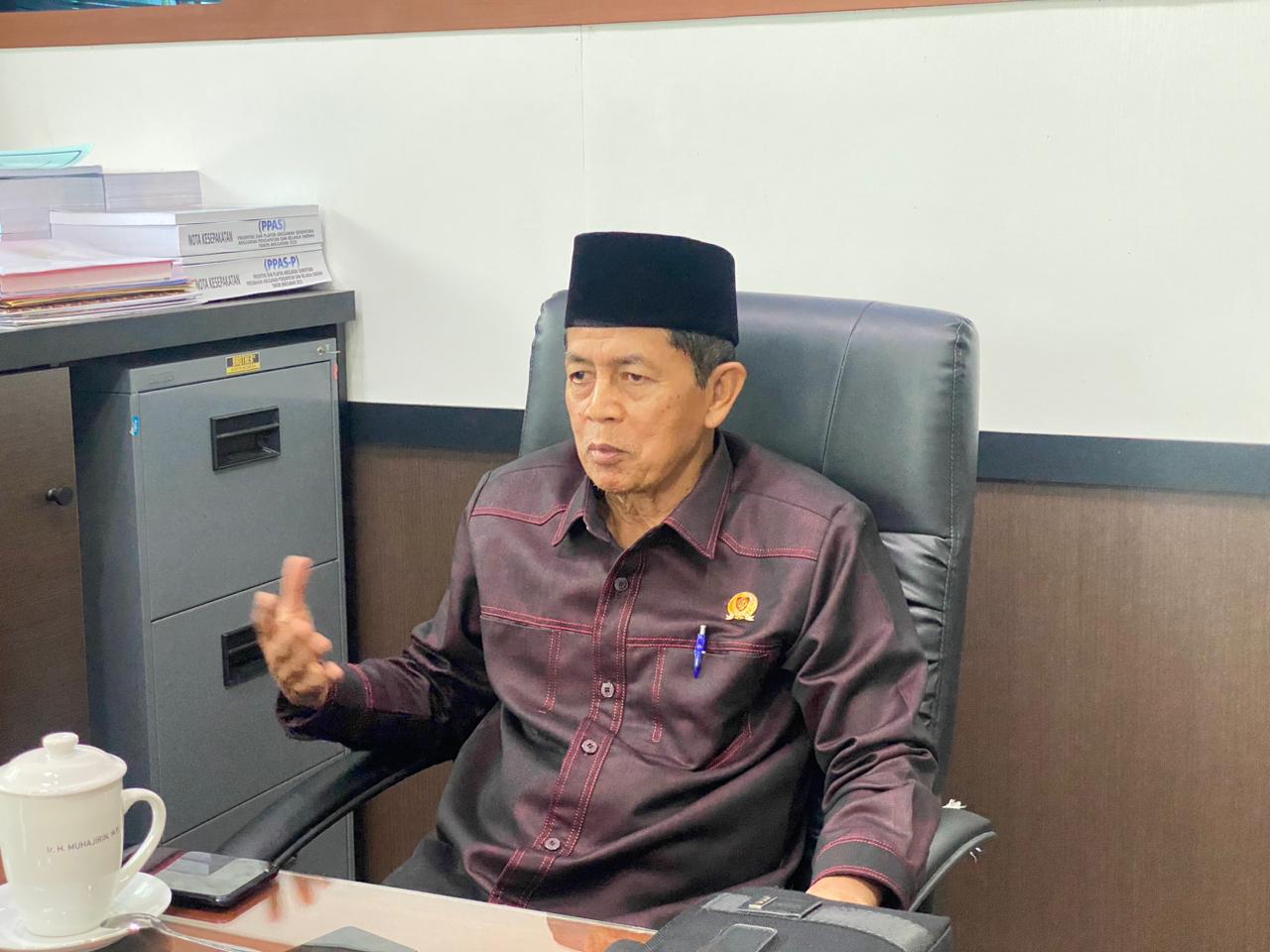 Ketua Komisi I DPRD Kalteng Muhajirin