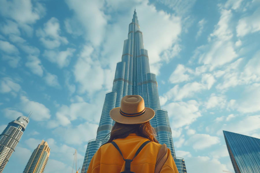 ILUSTRASI : Salah satu ikonik kota Dubai yang menarik wisatawan berkunjung. FREEPIK