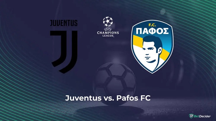 Juventus bersiap menjamu Pafos di Allianz Stadium dalam laga lanjutan UCL 2025/2026, Kamis (11/12/2025) dini hari WIB. (Sumber: betdecider.com)